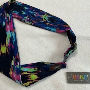 BANDI sleek waist wallet for fitness, fun and security two inner pockets NWT